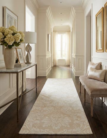 2' 9 x 9' 10 Hand Knotted Darya Wool Runner Rug