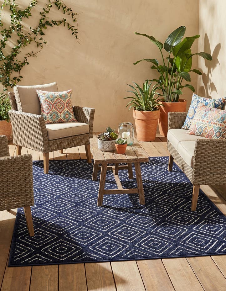 4' x 6' Easy-Clean Sabrina Soto Indoor / O...