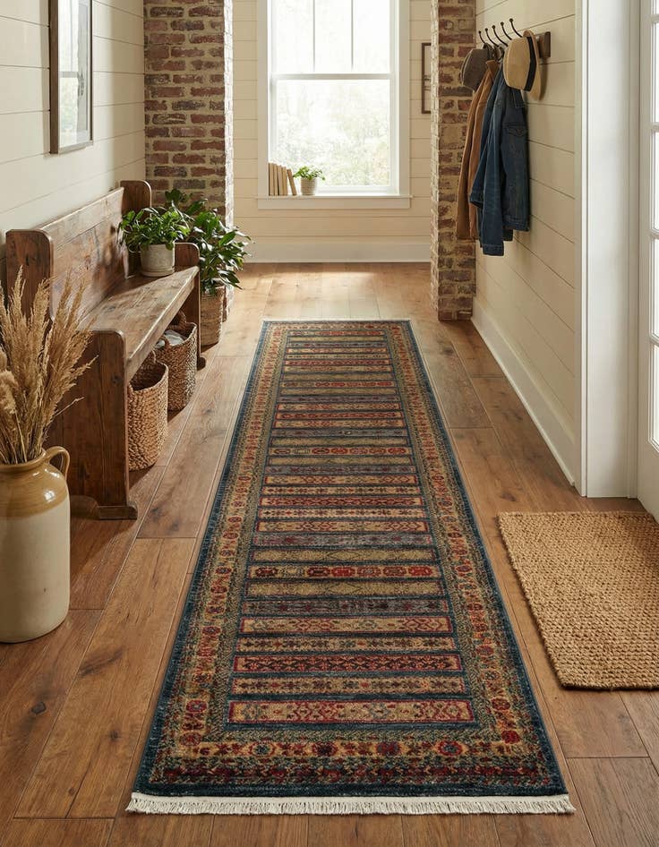 Detail image of  2' 7 x 12' Kashkuli Gabbeh Runner Rug