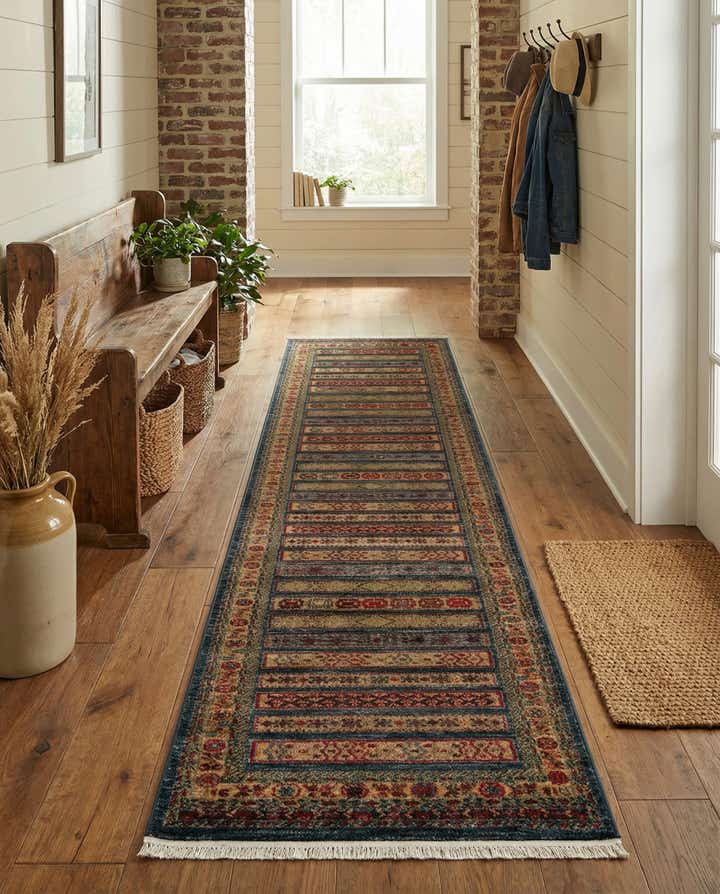 2' 7 x 12' Kashkuli Gabbeh Runner Rug