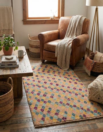 3' 2 x 5' 5 Hand Knotted Balouch Wool Rug