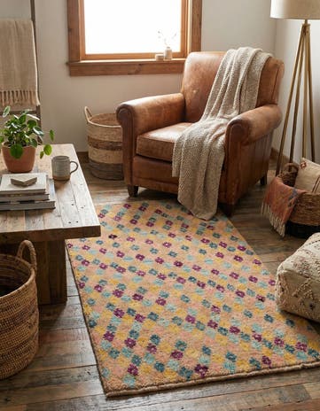 3' 2 x 5' 5 Hand Knotted Balouch Wool Rug