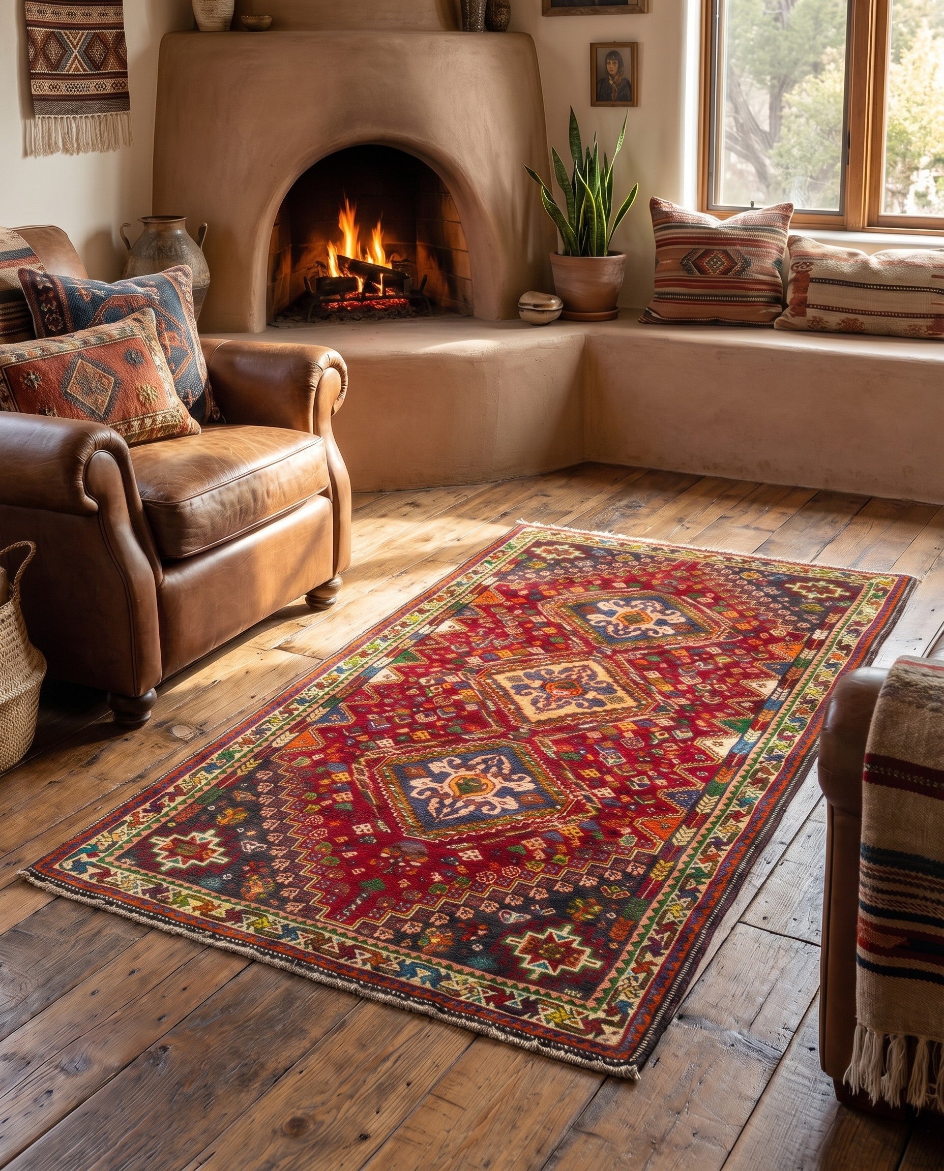 2' 9 x 5' 4 Ghashghai Rug
