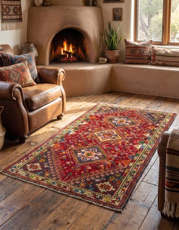 2' 9 x 5' 4 Ghashghai Rug