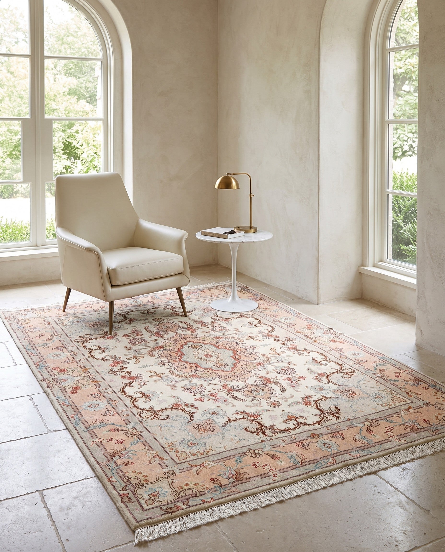 5' x 6' 6 Tabriz Rug