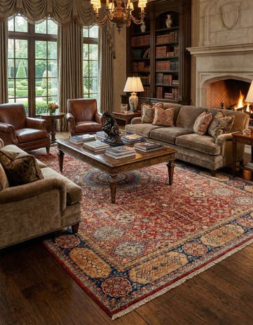 8' 4 x 12' Ariana Wool Rug