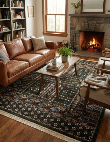 9' x 12' Bokhara Rug