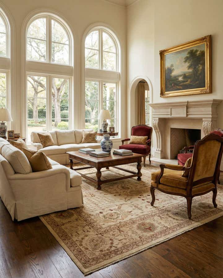 11' 11 x 19' 1 Hand Knotted Peshawar Ziegler Rug