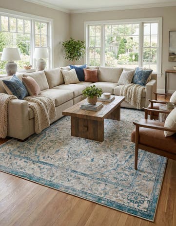 Light Gray Lola Rug
