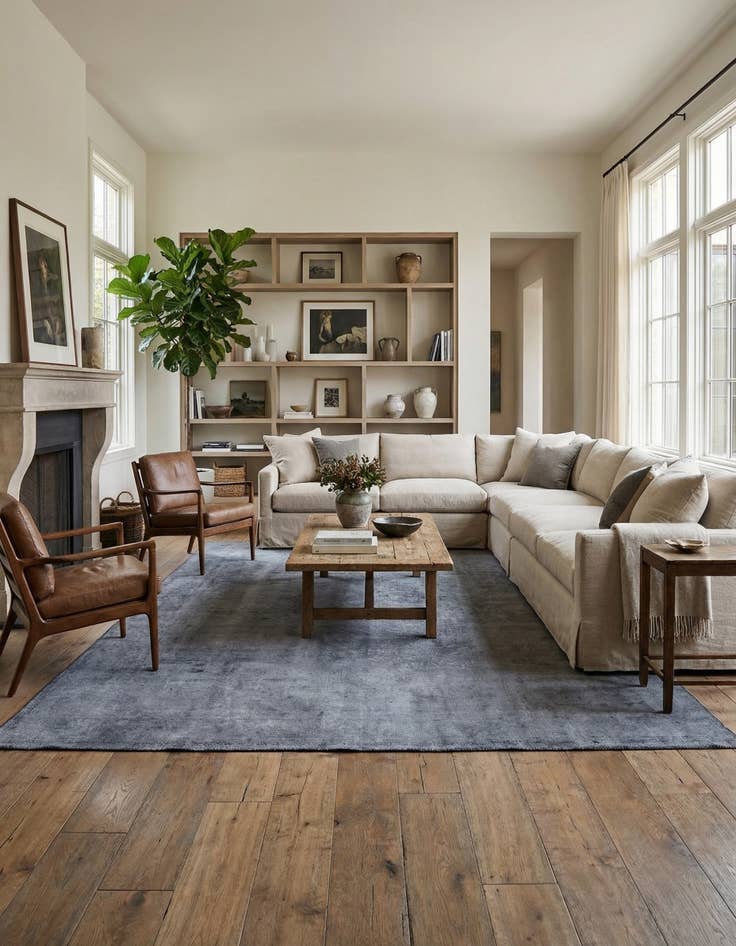 Detail image of 9' 6 x 12' 5 Hand Knotted Ultra Vintage Persian Wool Rug