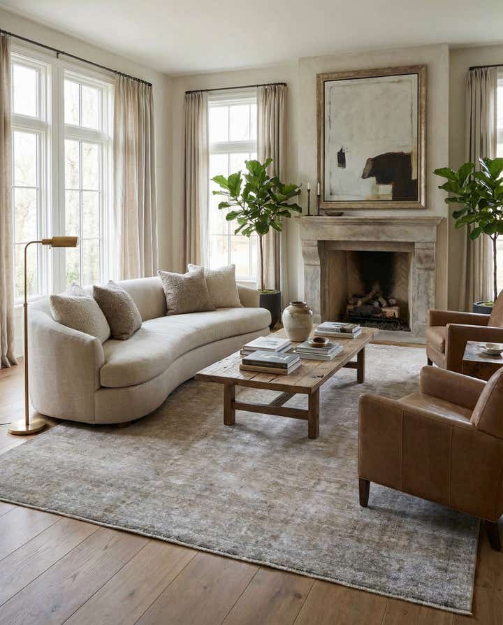 10' x 12' 9 Hand Knotted Ultra Vintage Persian Wool Rug