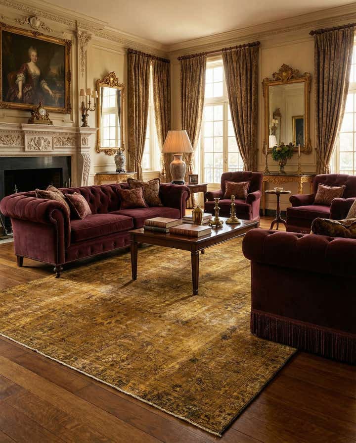 7' 3 x 10' 6 Vintage Royal Rug