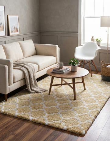5' x 8' Moroccan Shag Rug