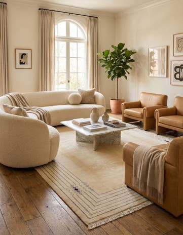 8' 2 x 11' 4 Hand Knotted Darya Wool Rug