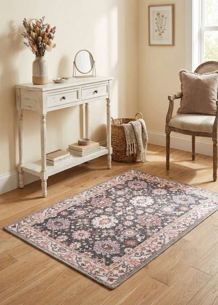 2' x 3' 1 Washable Timeless Rug