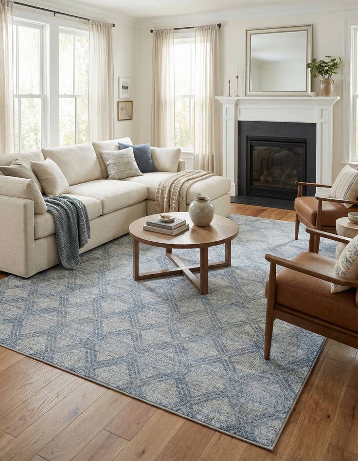 Detail image of 10' x 14' Kamala Washable Rug