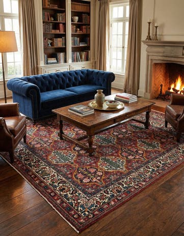 6' 6 x 6' 10 Bachtiar Square Rug
