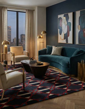 8' 1 x 10' 1 Luna Wool Rug