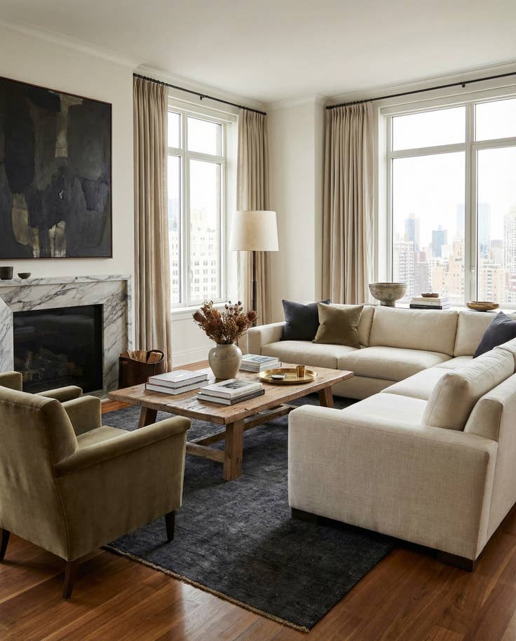 Detail image of 7' 4 x 10' 6 Hand Knotted Ultra Vintage Persian Wool Rug