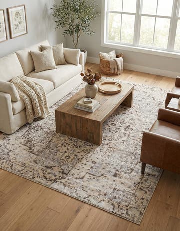 Light Gray Amulet Rug