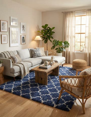 5' x 8' Moroccan Shag Rug