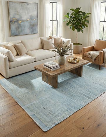 7' 9 x 10' 7 Hand Knotted Moroccan Wool Rug