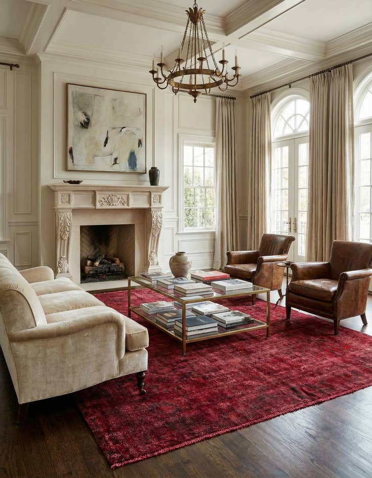 Detail image of 9' 10 x 12' 6  Hand Knotted Ultra Vintage Persian Wool Rug