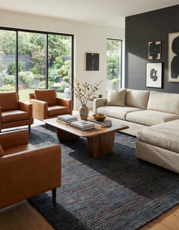 7' 8 x 10' 4 Hand Knotted Darya Wool Rug