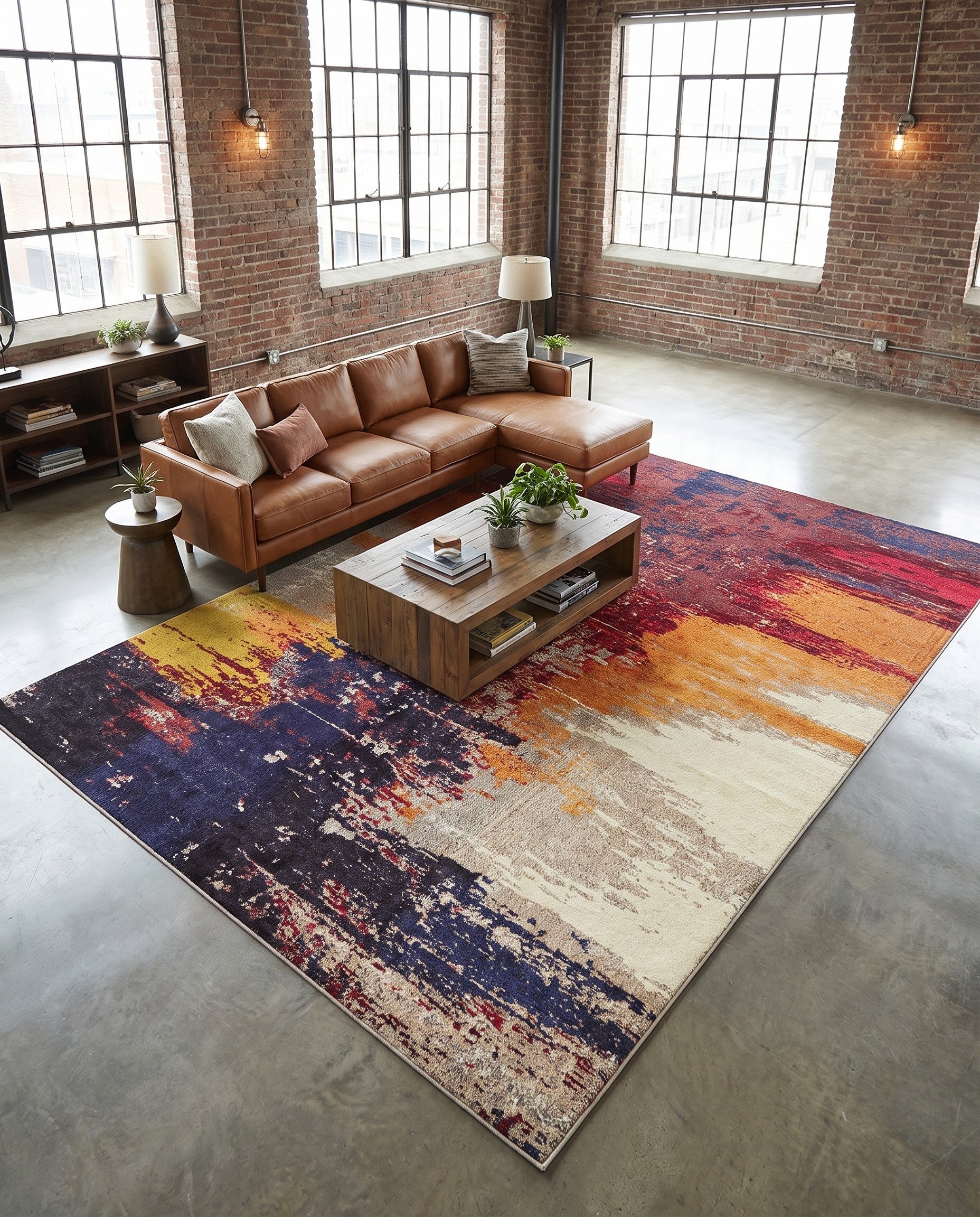 9' x 12' 2 Washable Casablanca Rug