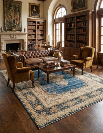 8' 9 x 10' 10 Vintage Royal Rug