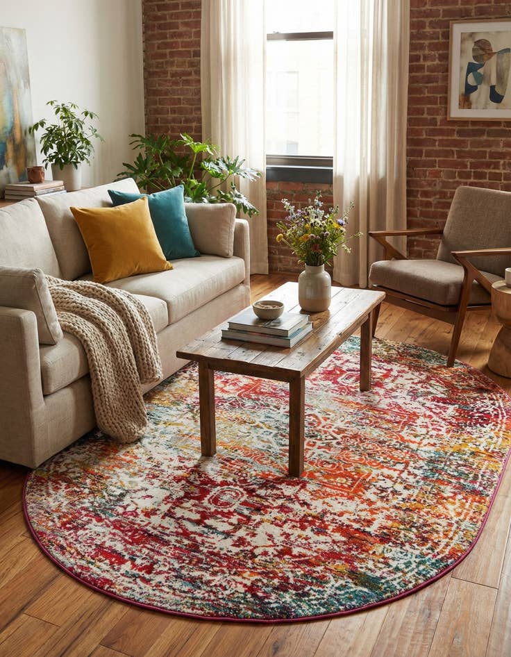 Detail image of  7' x 10' Arlington Oval Rug