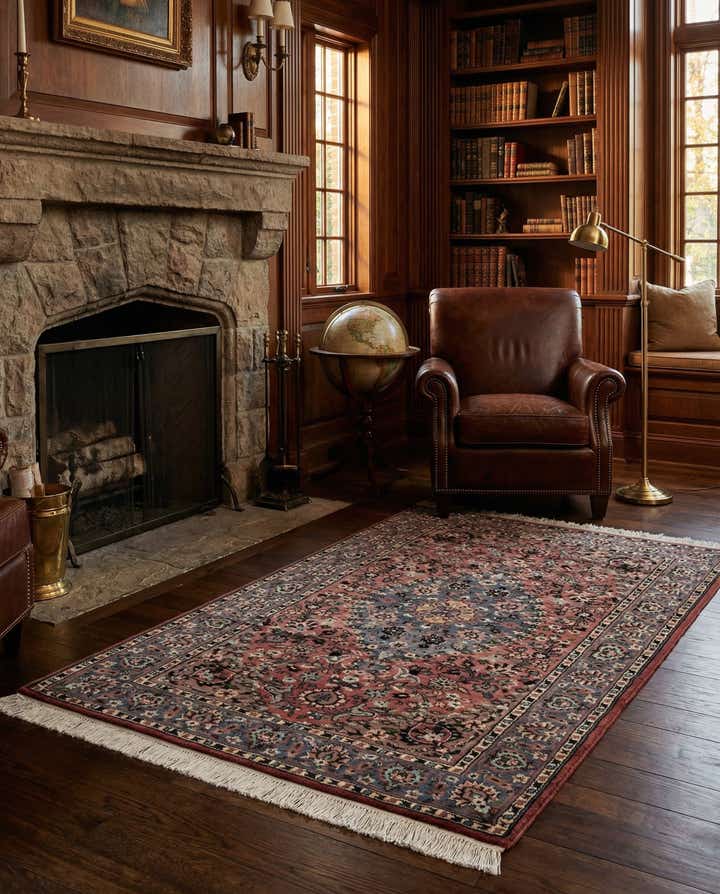 3' 3 x 5' 2 Hand Knotted Bokhara Oriental Rug