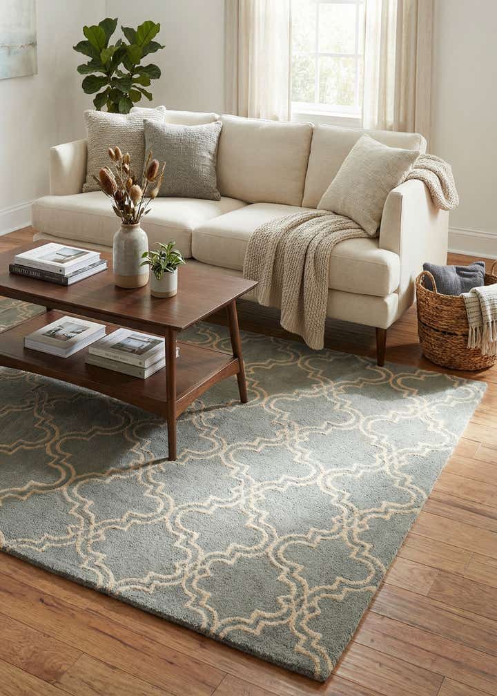 5' x 8' Luna Wool Rug