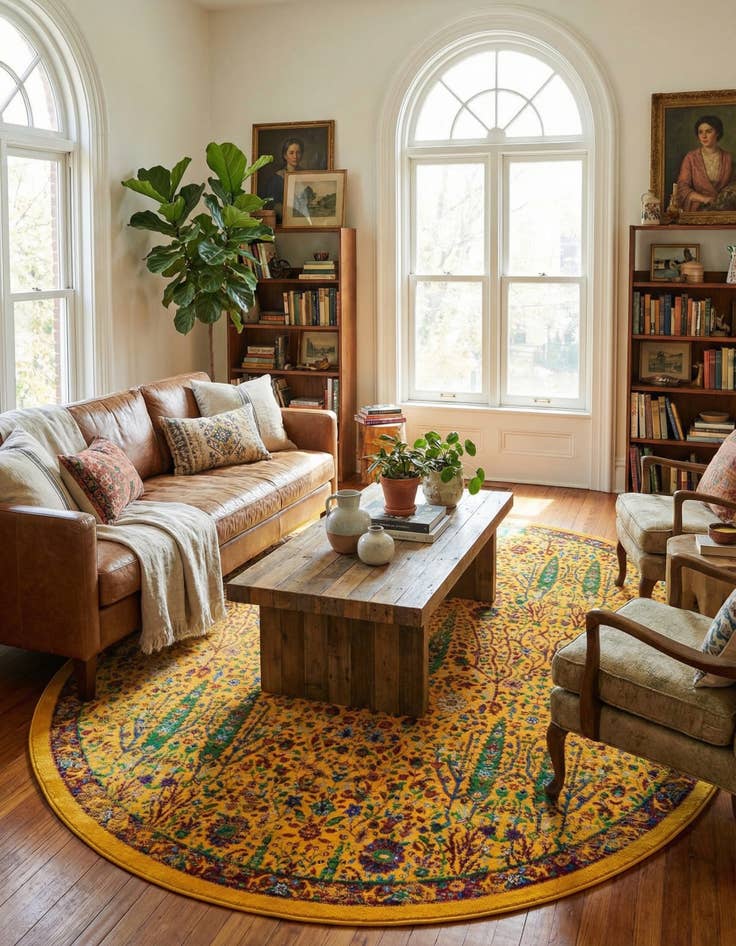 Detail image of  7' 10 x 10' Calypso Oval Rug