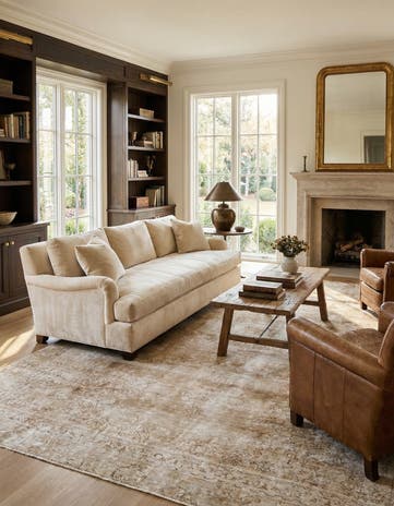 8' 7 x 11' 5 Hand Knotted Ultra Vintage Persian Wool Rug