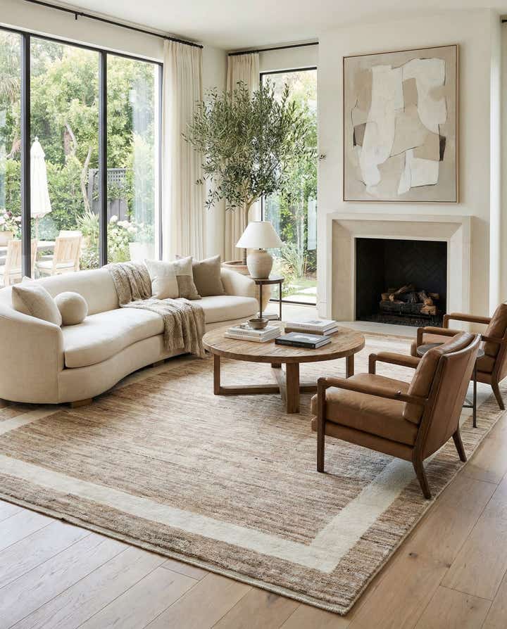 10' 5 x 14' 6 Hand Knotted Moroccan Wool Rug