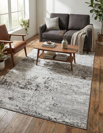 Gray Leipzig Rug