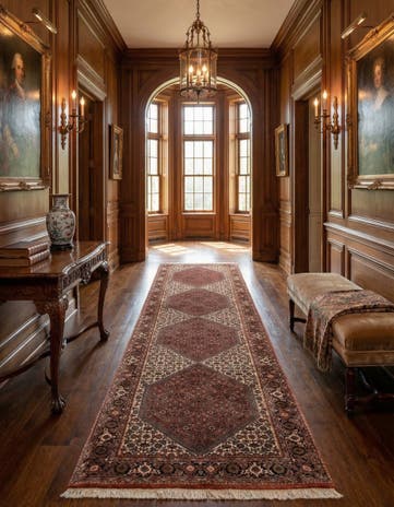 2' 9 x 10' Bidjar Wool Runner Rug