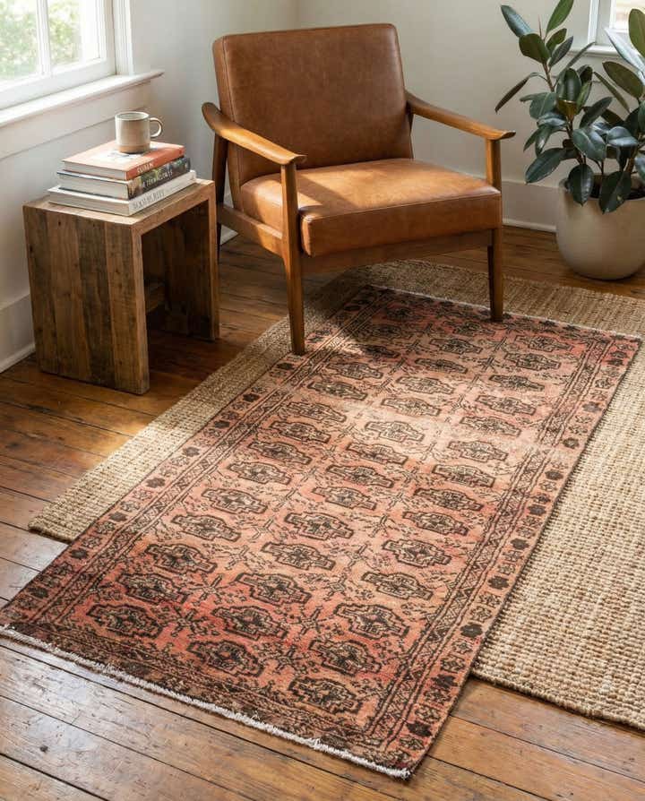 2' 9 x 6' 2 Hand Knotted Ultra Vintage Persian Wool Runner Rug
