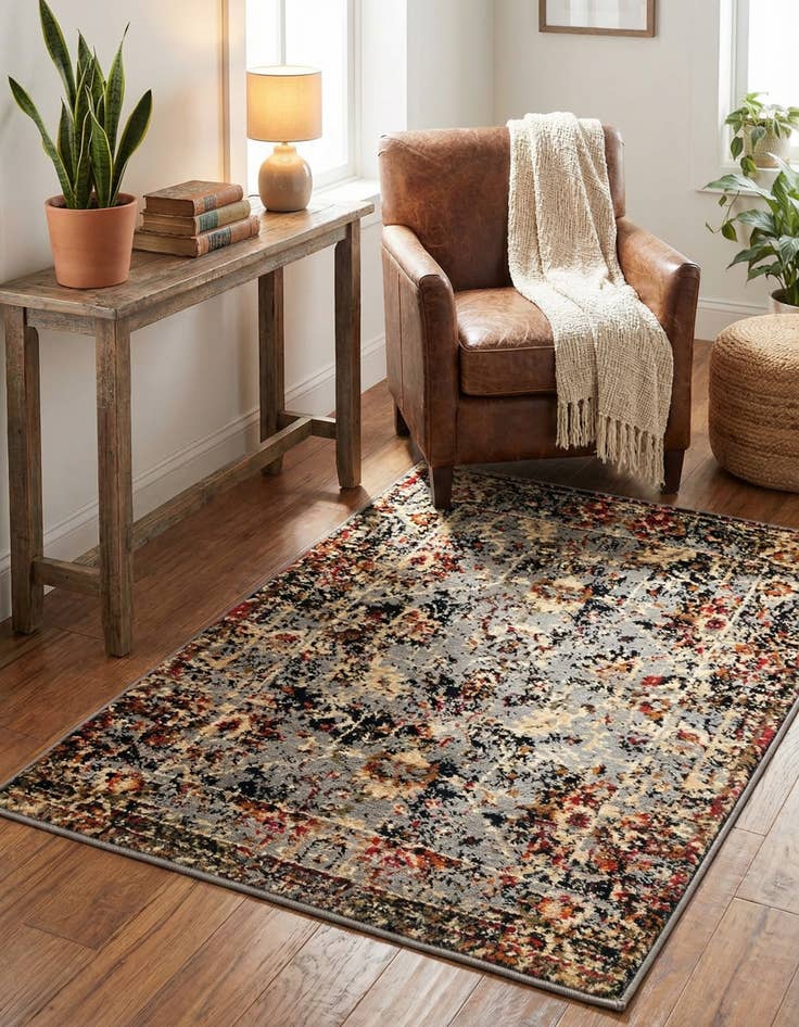 Detail image of 2' x 3' Saturn Rug