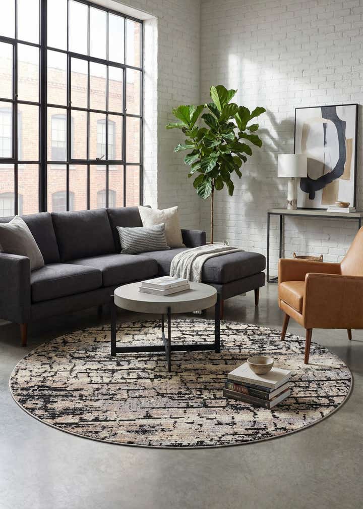 7' x 7' Tucson Round Rug