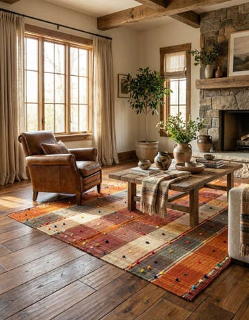 4' 8 x 6' 4 Jajim Rug