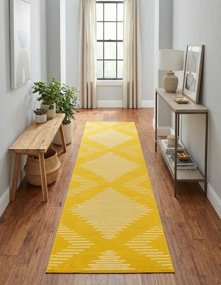 Detail image of 3' 3 x 12' Kai Runner Rug