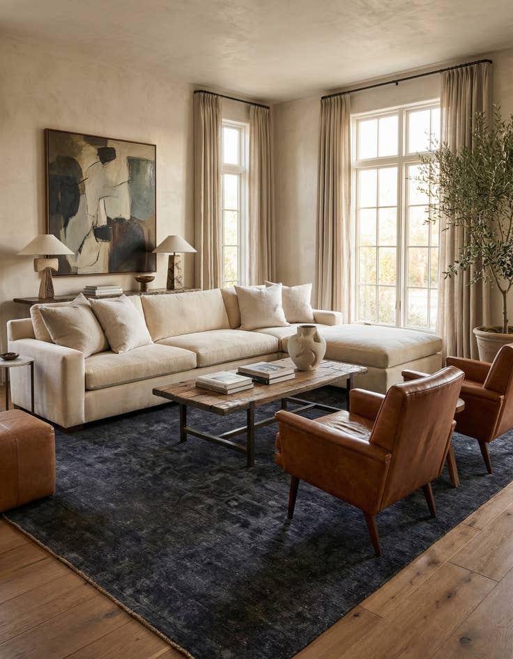 Detail image of  9' 2 x 12' 7  Hand Knotted Ultra Vintage Persian Wool Rug