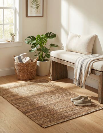 3' 1 x 5' 1 Hand Woven Palm Beach Jute Rug