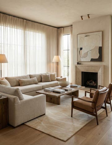 6' 7 x 9' 11 Hand Knotted Darya Wool Rug