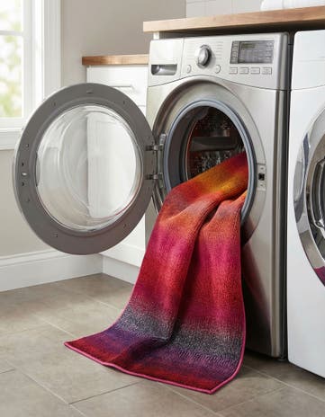 3' 3 x 5' 3 Washable Hyacinth Rug