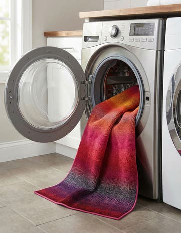 3' 3 x 5' 3 Washable Hyacinth Rug