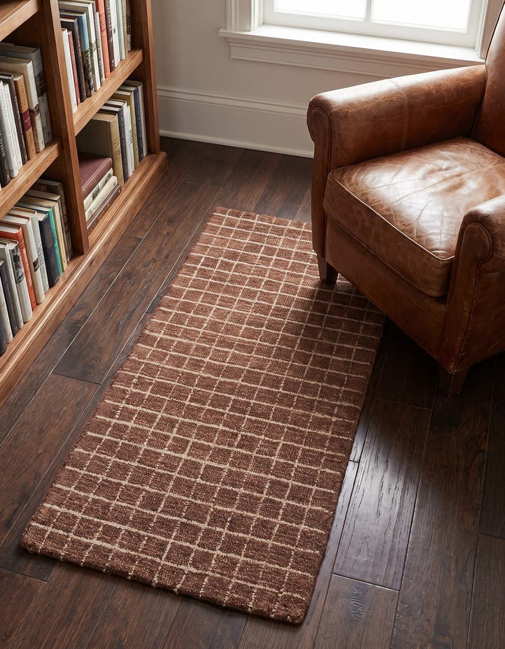 2' x 4' 1 Heritage Line Wool Runn...