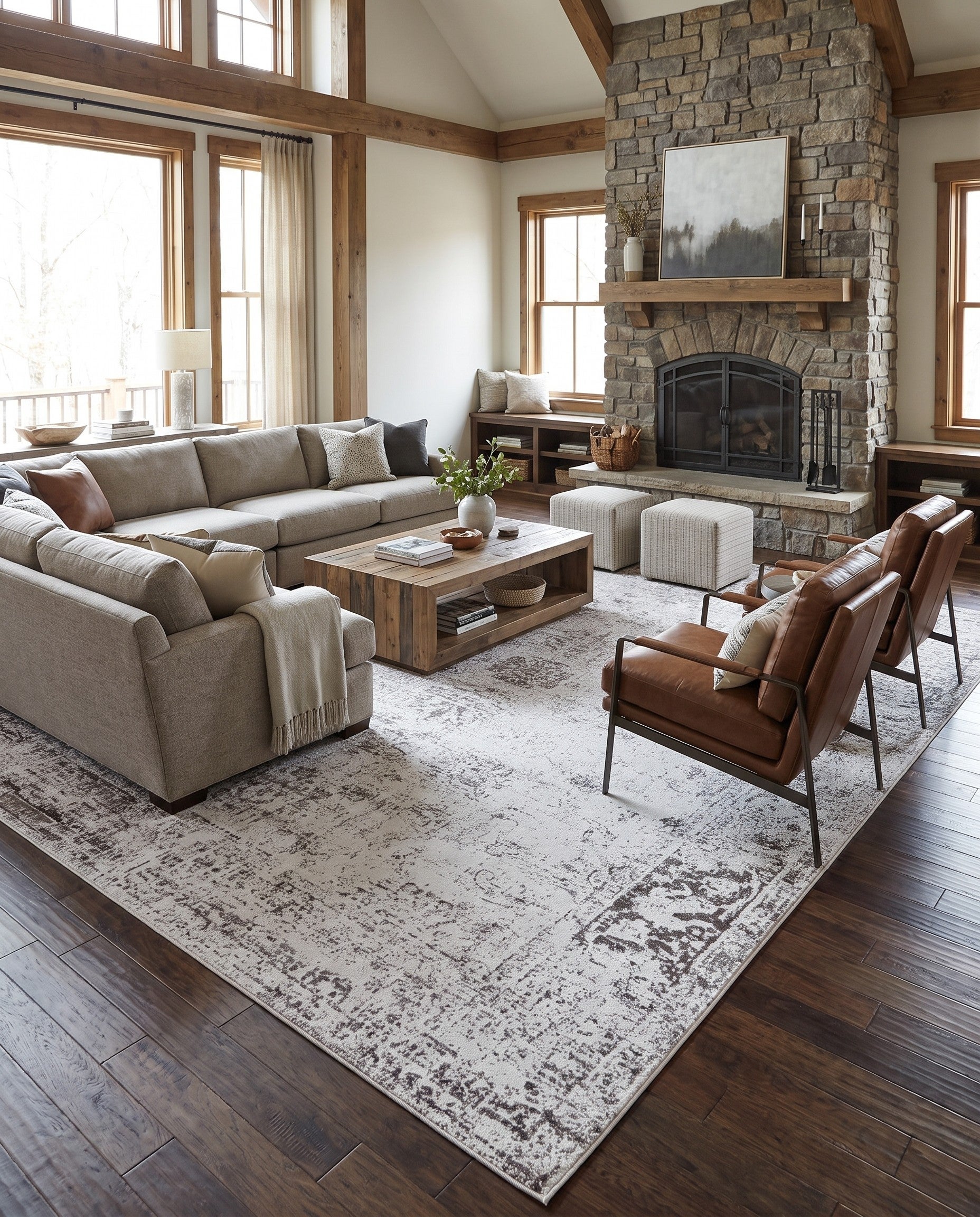 Gray Monte Carlo Rug